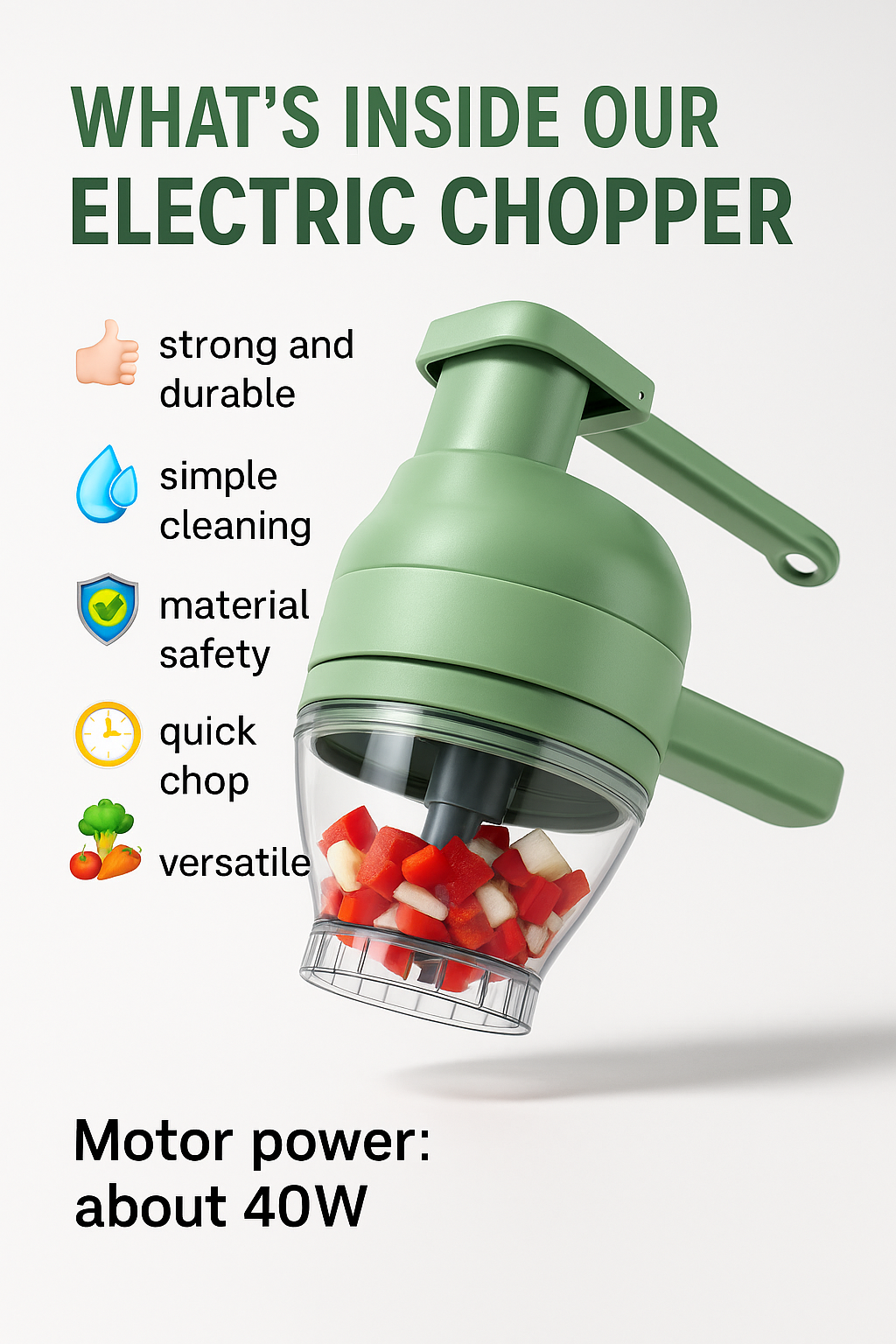 AGARO ELECTRIC MINI CHOPPER
